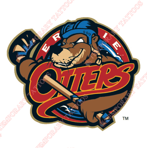 Erie Otters Customize Temporary Tattoos Stickers NO.7322